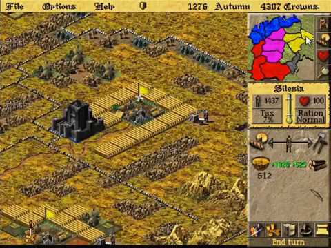 Lords of the Realm 2 Walkthrough - 08 Germany (Final Level) PC Longplay