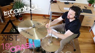 Video thumbnail for Istanbul Agop 19'' Xist Crash Cymbal Review by BrendrumJones