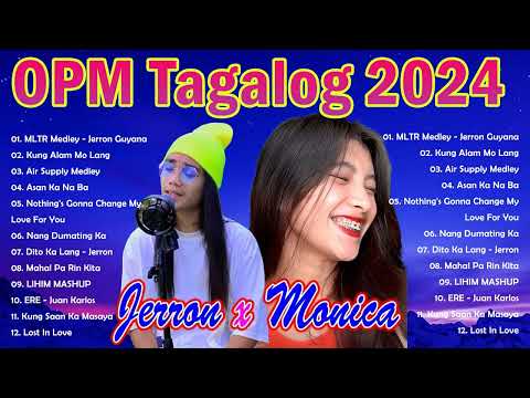 MONICA BIANCA X JERRON TOP HITS MASHUP SONGS 2024 | OPM Tagalog MLTR Medley x Kung ALam Mo Lang