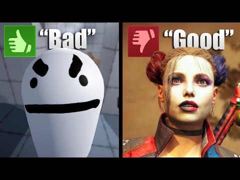 Underrated "Bad" vs Terrible "Good" Games
