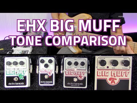 Electro-Harmonix Big Muff Shootout & Tonal Comparison (Quick Video)