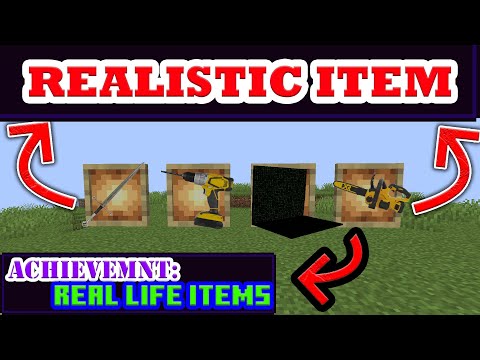 MrAppiee - Most Realistic Items In Minecraft | Day 92 Of 100 Day 100 Videos Challenge