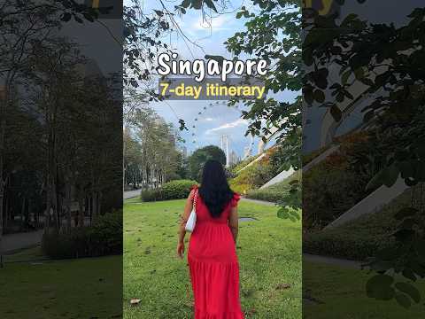 Singapore 7-day itinerary!๐ธ๐ฌ singaporeitinerary