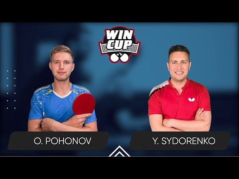 19:45 Oleksandr Pohonov - Yaroslav Sydorenko West 4 WIN CUP 24.02.2024 | TABLE TENNIS WINCUP
