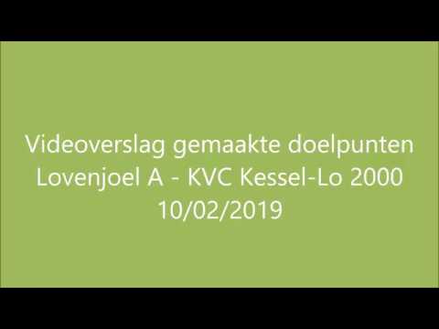 Videoverslag gemaakte doelpunten Union Lovenjoel A - KVC Kessel-Lo 2000