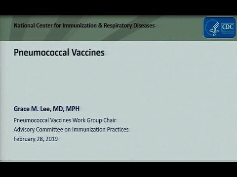 June 2019 ACIP Meeting - Pneumococcal Vaccines
