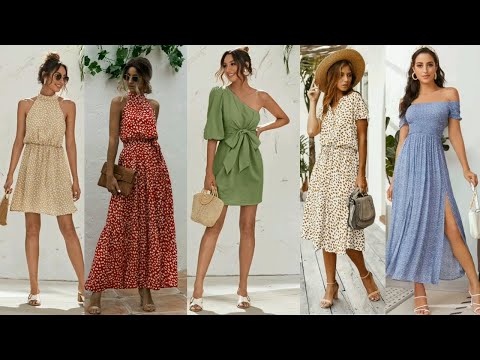 VESTIDOS DE MODA 2020 / 2021 / vestidos casuales de moda / Fashion Love