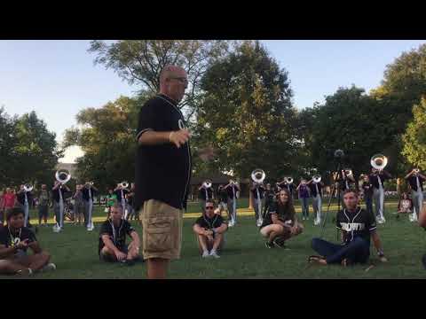 Carolina Crown Finals Warm Up 2017