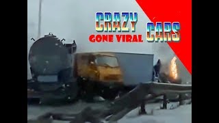 **OCTOBER 2017**  Ultimate and Fatal Car Crash Compilation! Car Jumps, Slides and Crashes **18+**