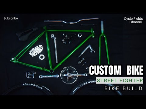 CUSTOM STREET FIGHTER BIKE BUILD CYCLE FIELDS