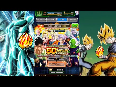 Dokkan Battle 50 Ticket Summon