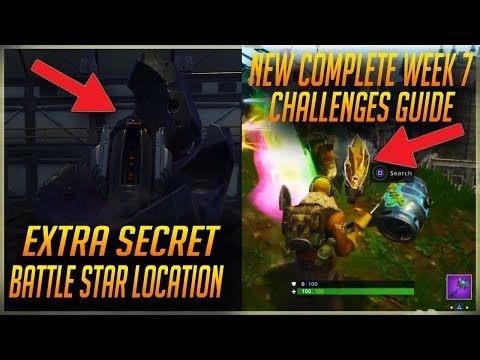 Complete Guide To The *NEW* Week 7 Challenges And Extra Secret Battle Star Location