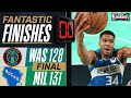 Final 3:43 CLOSE ENDING Wizards vs Bucks ? | November 24, 2023