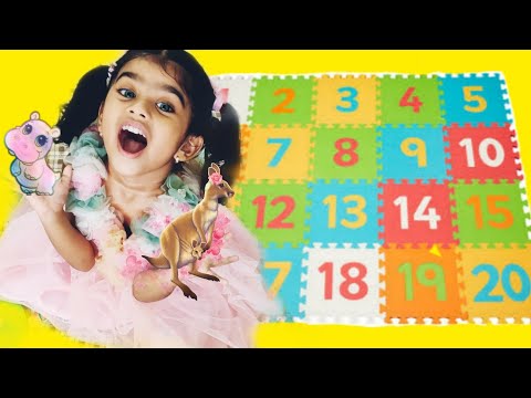 Learn Numbers with Azraa Imaan/Kids Learning/Cartoon for Kids/kids learning/Numbers Pretend Playing