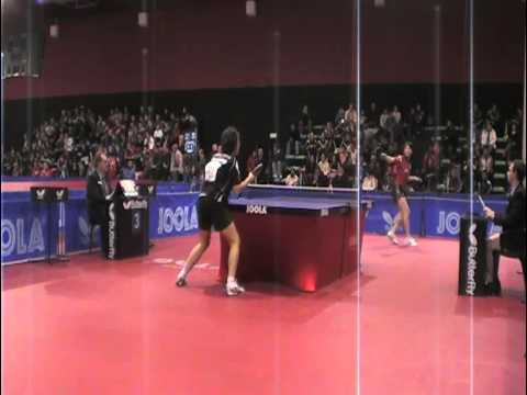 2008 ITTF WJTTC Amelie Solja - Yuko Fujii - Magic
