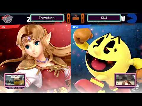 TheActuary (Zelda) vs Kiwi (Pac-Man) - Smash The Line Fifth Element