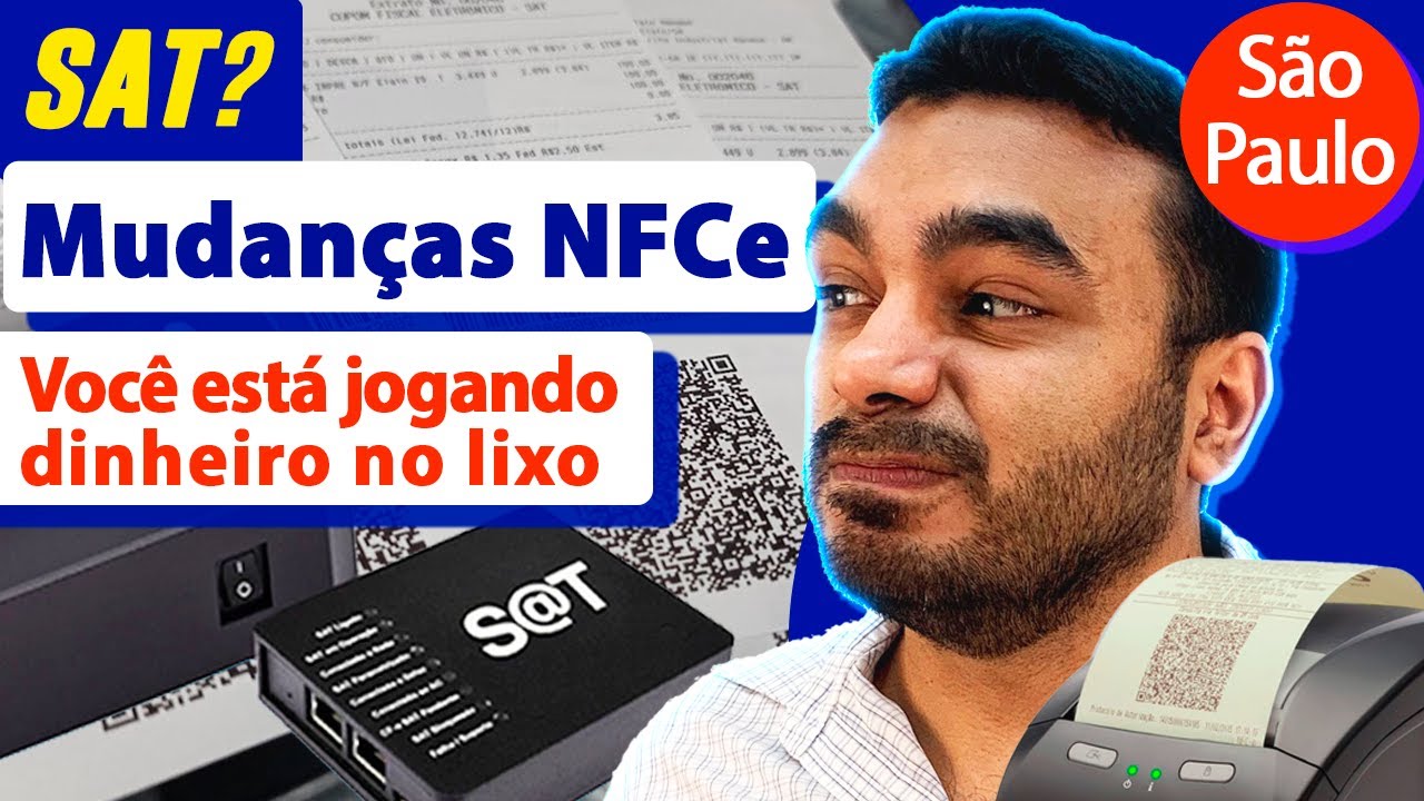 Novas Mudanças NFCe em São Paulo  Revogada Exigência do SAT