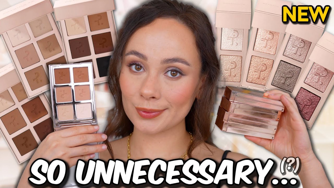 NEW PATRICK TA BEAUTY HOLIDAY LAUNCHES! Glitter Duos &  Mini Eyeshadow Palettes