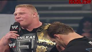 Brock Lesnar, John Cena, and Chris Benoit Segment | April 17, 2003 Smackdown Part 2/2