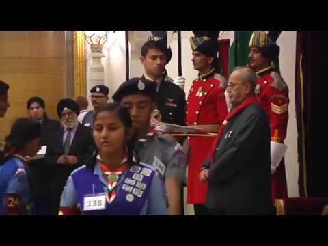 President presents Rashtrapati Scout/Guide/Rover/Ranger and Adult Leader Awards/Certificates