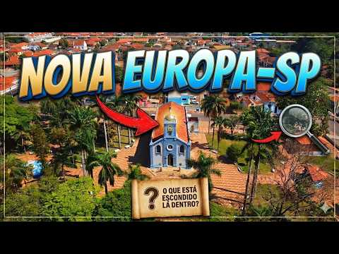 Explorando Nova Europa - SP: A Cidade da Misteriosa Igreja Azul