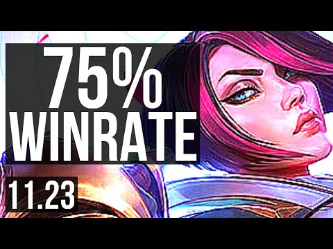 FIORA vs AATROX (TOP) | 75% winrate, 5/1/1 | KR Grandmaster | 11.23