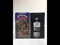 Opening Of Little Shop Of Horrors 1987 1988 Re Print VHS