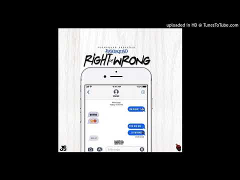 JuggSquad - Right or Wrong (Offical Audio)