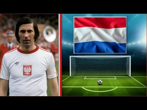 Kazimierz Deyna⚽️Gol Holandia v Polska [1-1] 1973