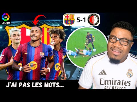 C’est des Grands MALADES… (Barcelone 5-1 Feyenoord)
