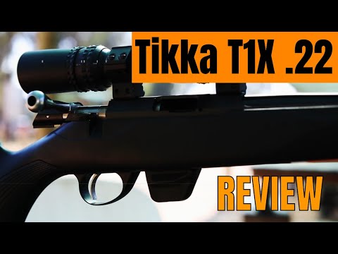 Tikka T1x rimfire rifles