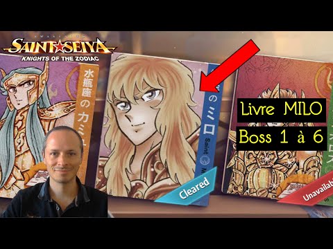 Guide du livre de Milo - Saint Seiya Awakening