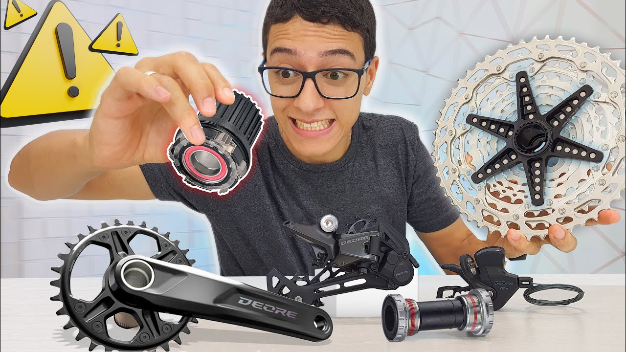 Shimano Deore M6100 12v funciona em qualquer BIKE? Talvez você não saiba dessa informação! [RESENHA]