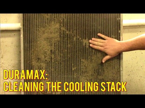 Mechanics Minute Ep 4.- Duramax Cooling Stack Cleaning