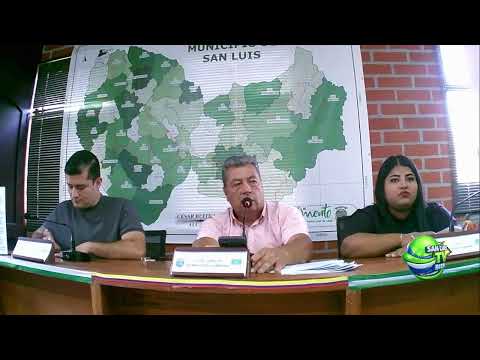 EN VIVO POR EL CANAL SAN LUIS El Concejo Municipal de San Luis - Antioquia hoy 28 de Mayo 2026
