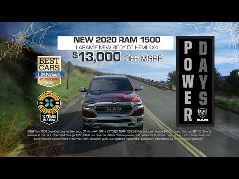 Take $13,000 Off The MSRP On A 2020 RAM 1500 Laramie in San Antonio, TX | Ingram Park CJDR