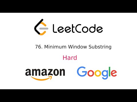 Leetcode Question 76 Minimum Window Substring In Javascript