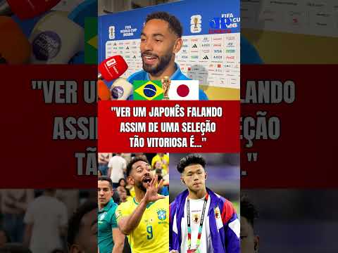 FALOU MESMO! MATHEUS CUNHA REBATE JAPONÊS APÓS VITÓRIA DO BRASIL NA COPA DO MUNDO!