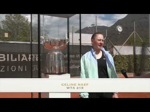 Interview Celine Naef at Raiffeisen Bellinzona Ladies Open 19.04.23