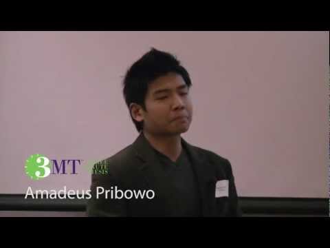 UBC Forestry 3-Minute Thesis (2013) - 2nd place winner (tied): Amadeus Pribowo