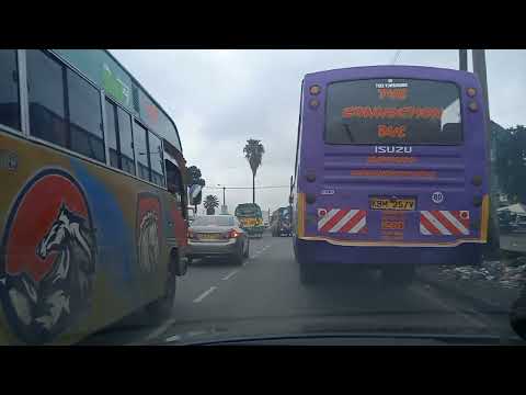 HUKU Nairobi from town to Manyanja road, we captured the most overloaded Matatu