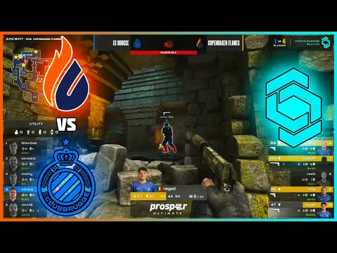 Copenhagen Flames vs EC Brugge | CCT North Europe Series 1 Closed QUAL - HiGHLiGHTS | CSGO