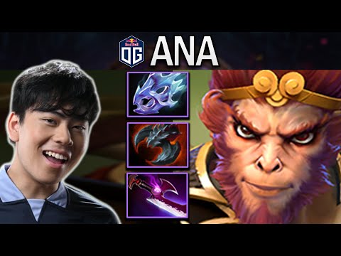 OG.ANA SMURF MONKEY KING WITH SHARD-SILVEREDGE - DOTA 2 7.30 GAMEPLAY