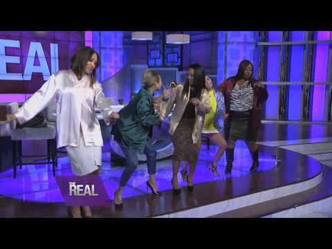Chilli Of TLC Teaches The Girls Of 'The Real' How To Do The Creep Dance