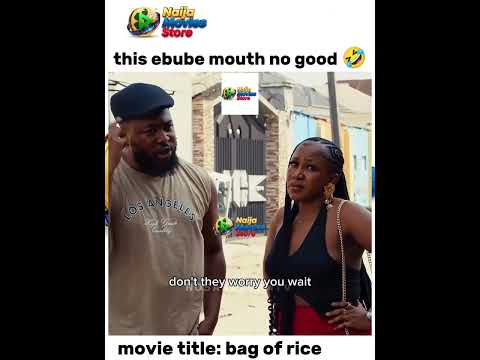 this girl bad mouth 🤣 #africancinema #africanfilms #africanmovies #nigerianfilms #nollywoodmovies