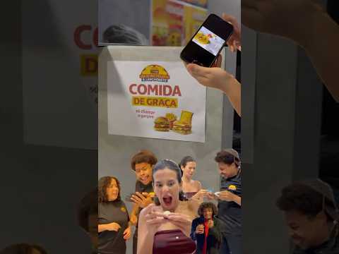 Comida de graça (parte 1) #humor #comedia #piadasrapidas #piadascurtas #drama #funil #memes #humorbr