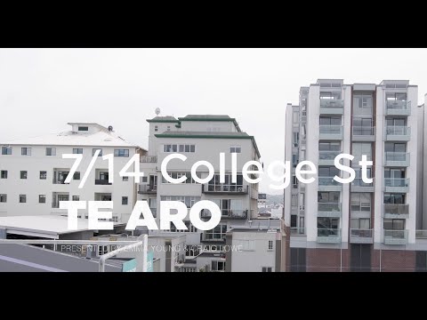 Unit 7, 14 College Street, Te Aro - Wellington (Emma Young & Mitchell Sedgwick)