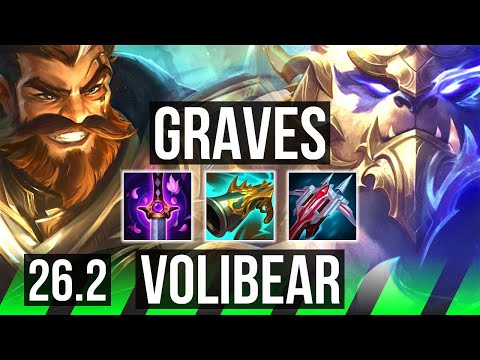 GRAVES vs VOLIBEAR (JGL) | EUNE Challenger | 26.2