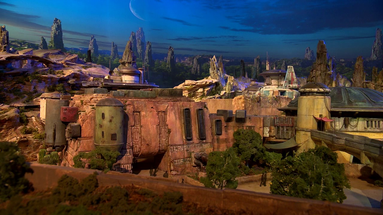 Star Wars Land model