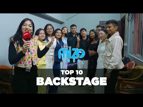 MIZO IDOL TOP 10 BACKSTAGE